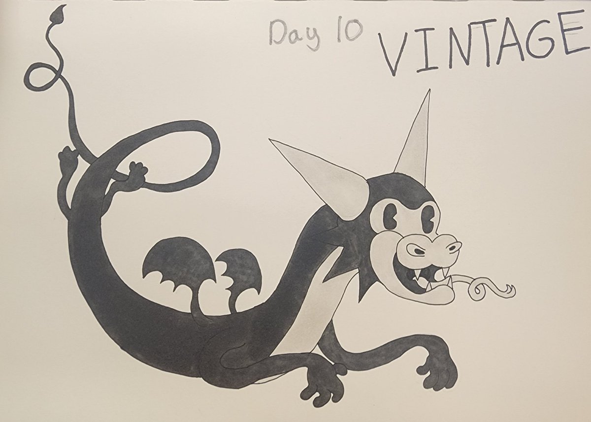 Xacc_Gilby's tweet photo. Rubber hose vintage! #smaugust #smaugust2024 #SmaugustCircle https://t.co/f8ygDWUCml