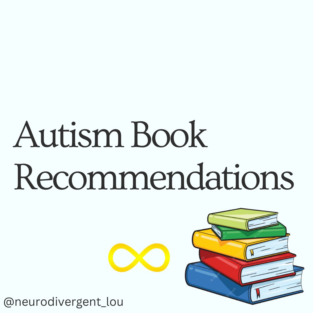 Autism Book Recommendations #Autism #Neurodivergent #Disability #ActuallyAutistic