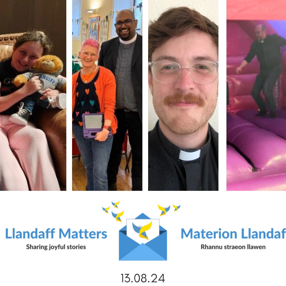 LlandaffDio's tweet photo. This week we’ve got Eisteddfod, Teddy Bears, Bouncy Castles and Musical Clergy! 
Only in Llandaff Matters!
***
Wythnos yma mae gennym ni Eisteddfod, Tedi Bêrs, Cestyll Gwynt a Chlerigwyr Cerddorol!
Dim ond yn Llandaff Matters!

https://t.co/oZEayZd3lT https://t.co/ra3sv7Y7CA