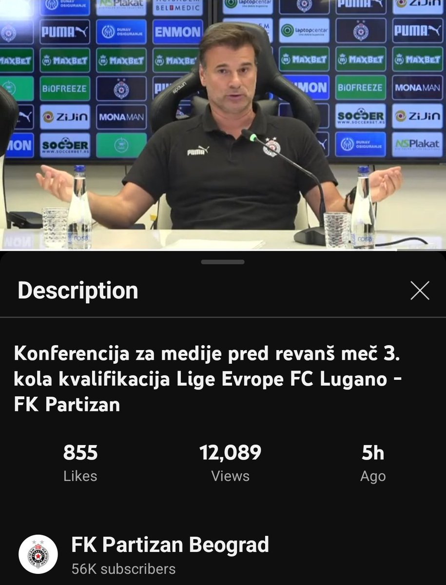 Doktorska disertacija života u Srbiji. Past continuous tense, prošlo vreme koje i dalje traje...

Ako neko misli da je ovo samo fudbal, ovako je svuda, u svim porama društva.

Fudbal to odlično razotkriva jer su tu najveće pare...