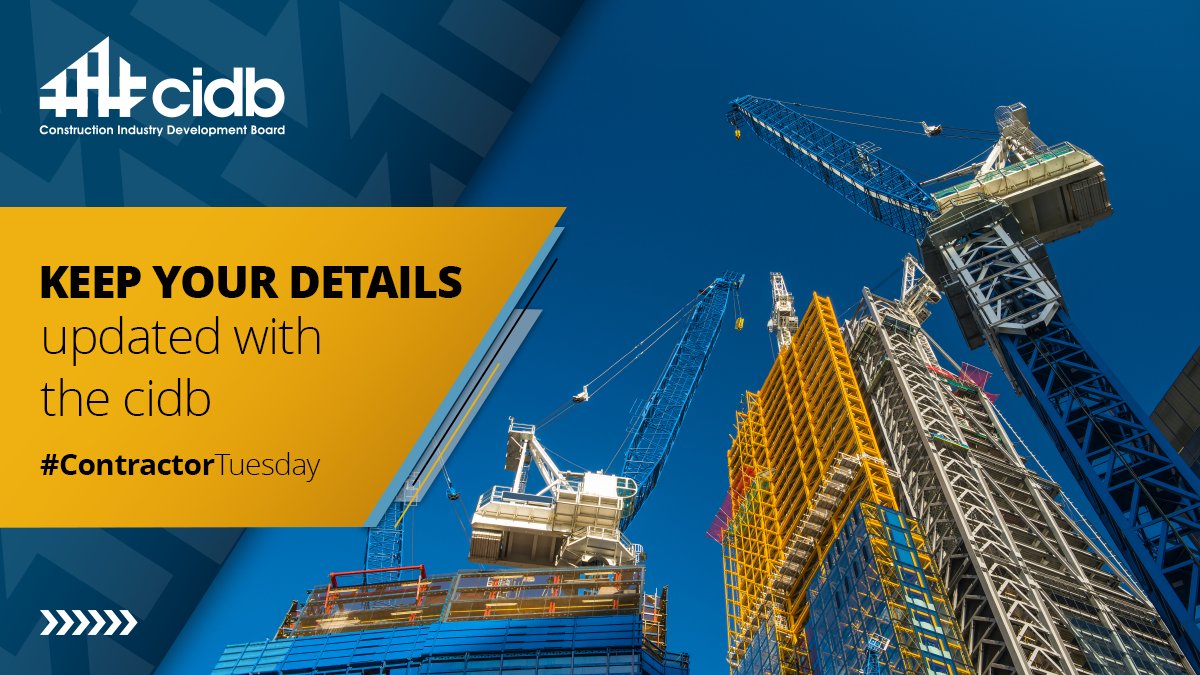 cidb_sa's tweet photo. #ContractorTuesday. ๐ก๐ฒ๐ฒ๐ฑ ๐๐ผ ๐๐ฝ๐ฑ๐ฎ๐๐ฒ ๐๐ผ๐๐ฟ ๐ฐ๐ผ๐ป๐๐ฟ๐ฎ๐ฐ๐๐ผ๐ฟ ๐ฟ๐ฒ๐ด๐ถ๐๐๐ฟ๐ฎ๐๐ถ๐ผ๐ป ๐ฑ๐ฒ๐๐ฎ๐ถ๐น๐? Just email your nearest provincial office to request updates for:
Contact numbers ๐
Email address ๐ง
Business address ๐ข
If your company info has changed, update it with the relevant statutory body first. Then, log ๐ผ๐ป๐๐ผ ๐๐ต๐ฒ ๐๐ฆ๐ and update your company info there. ๐๐ฒ๐ฒ๐ฝ๐ถ๐ป๐ด ๐๐ผ๐๐ฟ ๐ฑ๐ฒ๐๐ฎ๐ถ๐น๐ ๐ฐ๐๐ฟ๐ฟ๐ฒ๐ป๐ ๐ถ๐ ๐ฐ๐ฟ๐๐ฐ๐ถ๐ฎ๐น!
Contact us today: https://t.co/xoSyQWBvgB