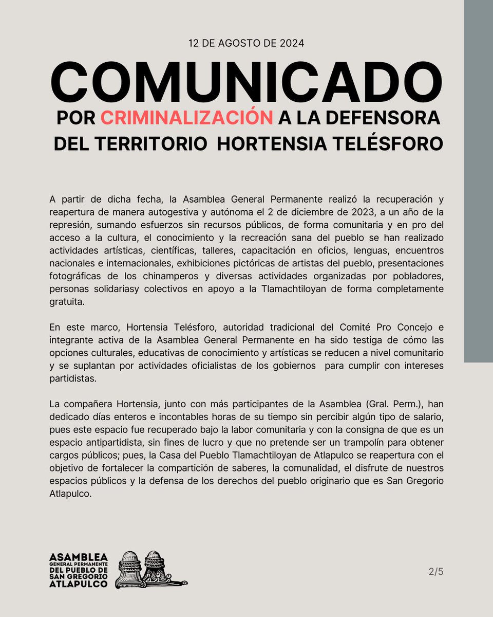 Antimonumenta Vivas Nos Queremos tweet media