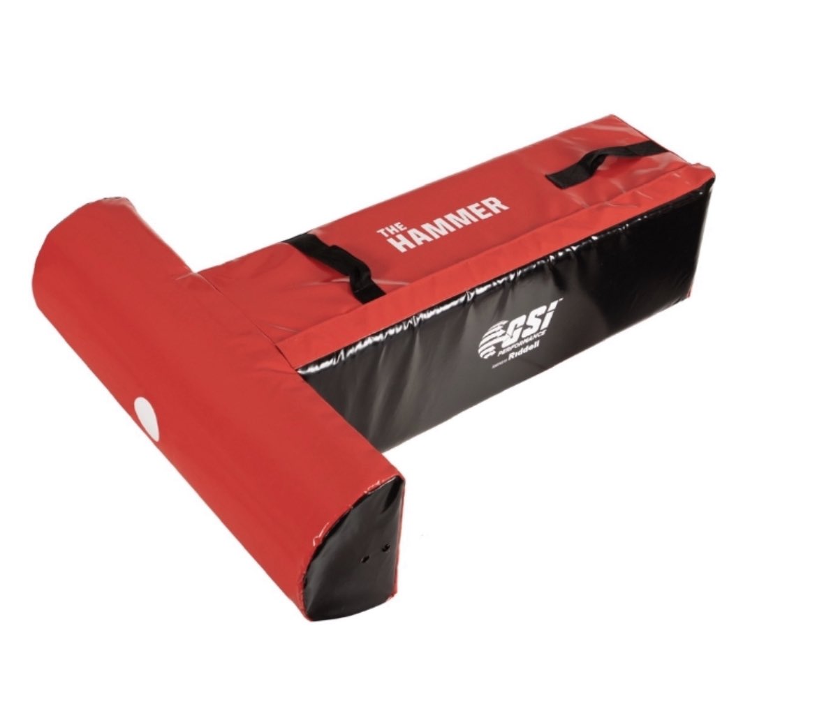 <a href="/real46defense/">real46defense</a> Great work Coach - designed for multiple uses or try this…!! #TheHammer available from <a href="/RiddellSports/">Riddell Sports</a>