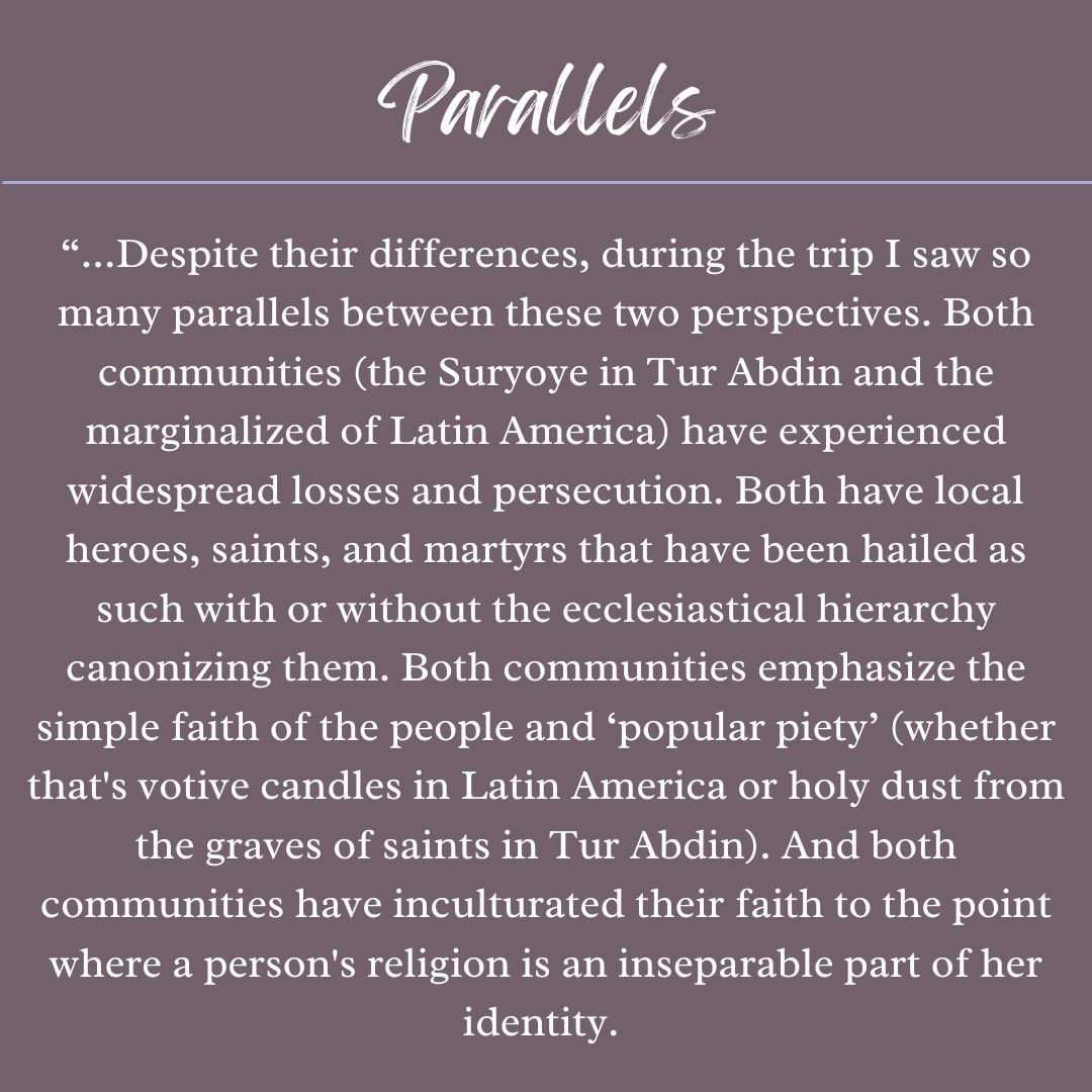 bethmardutho's tweet photo. Stories from Syriac On Site #3

Patrick Conlin, a PhD Student in Religious Studies at Marquette University, shares how @bethmardutho's travel course helped him connect Syriac Studies with his interests in liberation theology. https://t.co/0ZxJUiCeDK