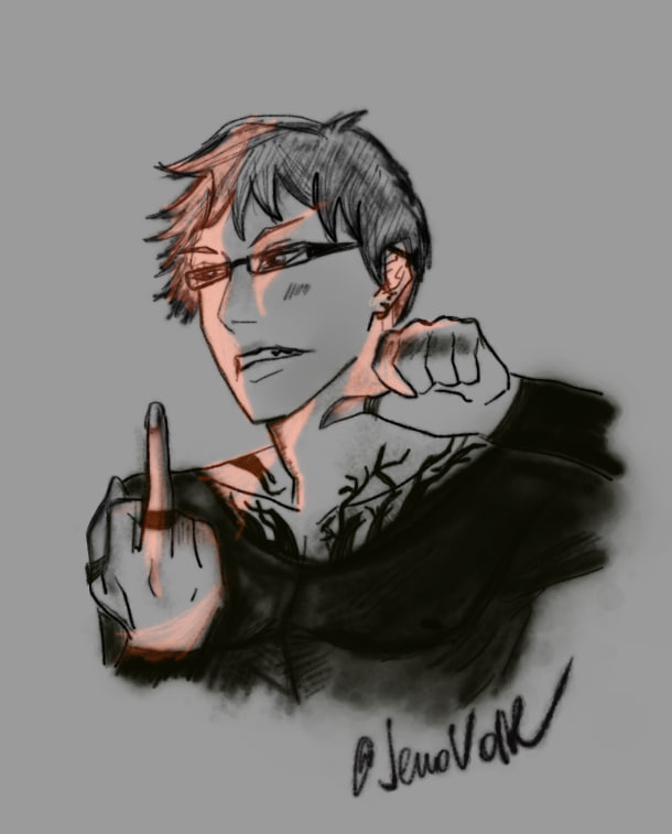 JENOV0IR's tweet photo. #Haikyuu  #ハイキュー  #月島蛍 https://t.co/DOFGzOaYQd