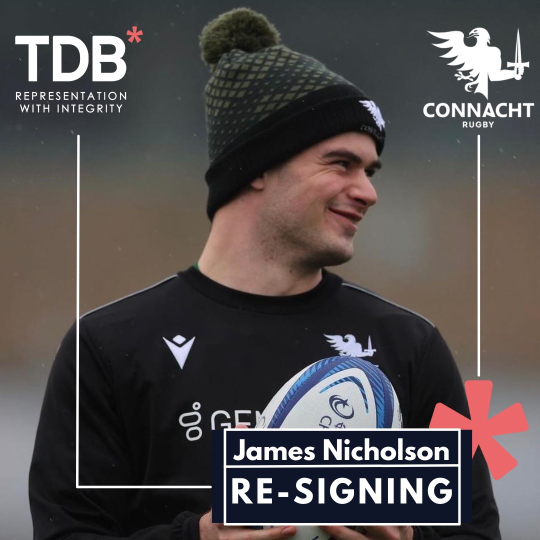 TDB_Sports's tweet image. Congrats to James Nicholson who re-signs with @connachtrugby Exciting wing &amp;amp; full back James, a 2023 Junior World Cup finalist with @IrishRugby U20 is named in a strong Dexcom Stadium based academy group for 2024/25 ✍💚 #ImWithTDB #KeepingYouRIGHT #JamesNicholson #ConnachtRugby