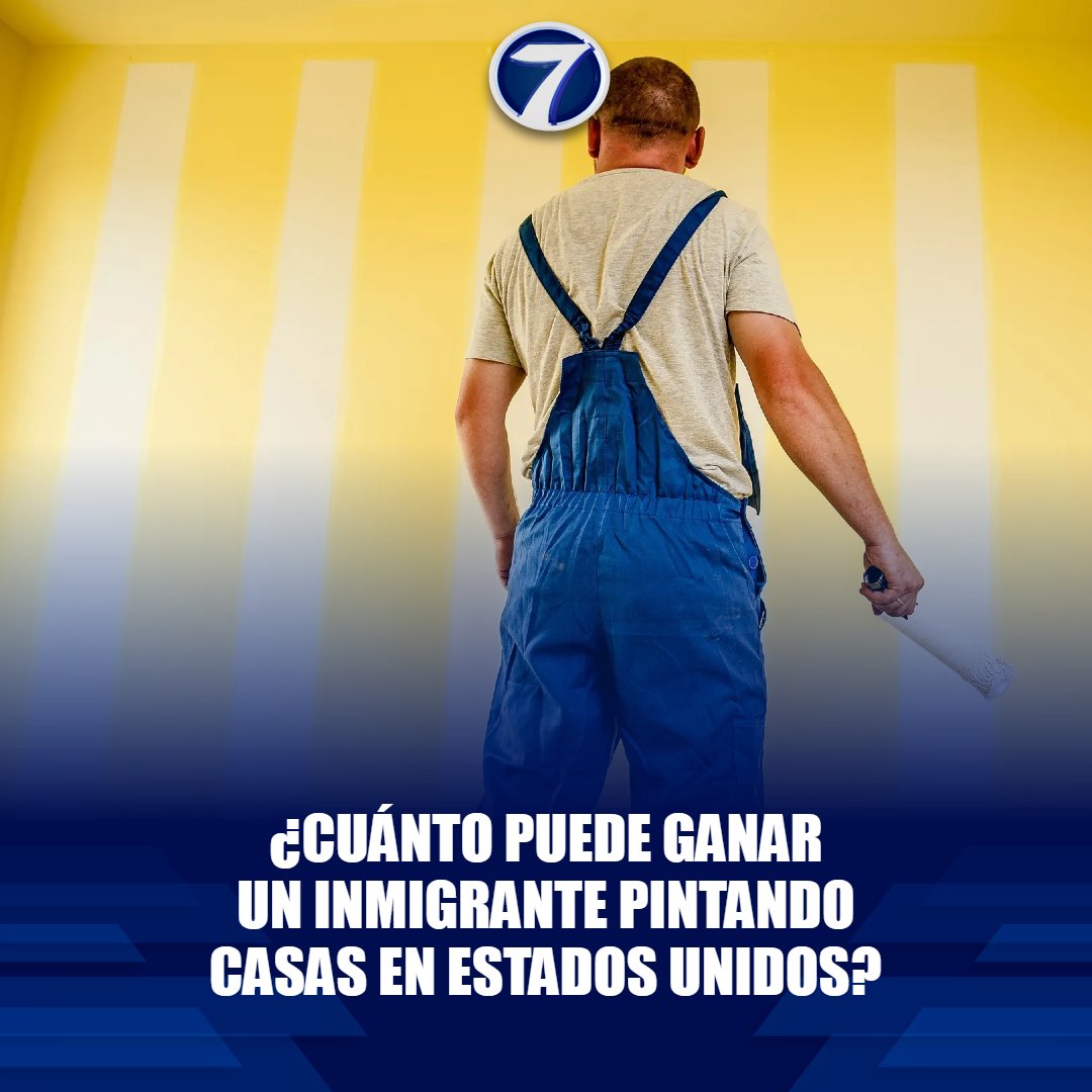 Noti7Guatemala's tweet image. ¿Cuál es el #salario promedio que puede ganar un #inmigrante #pintando casas en EE.UU? 🤔➡ bit.ly/4dDqnFa