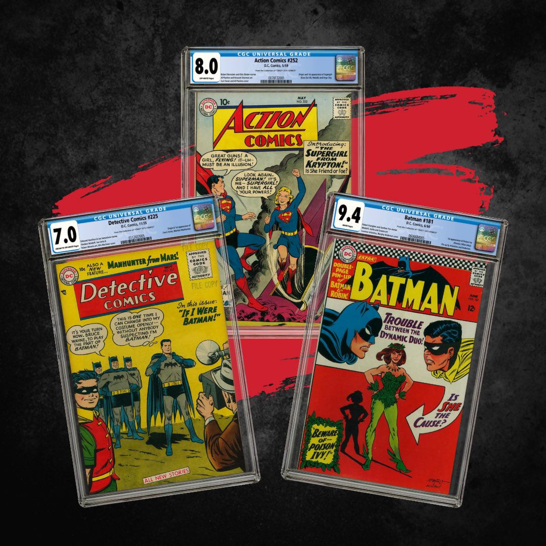 Lifelong collector #CrazyEd is putting his #CGCGraded collection on the ...