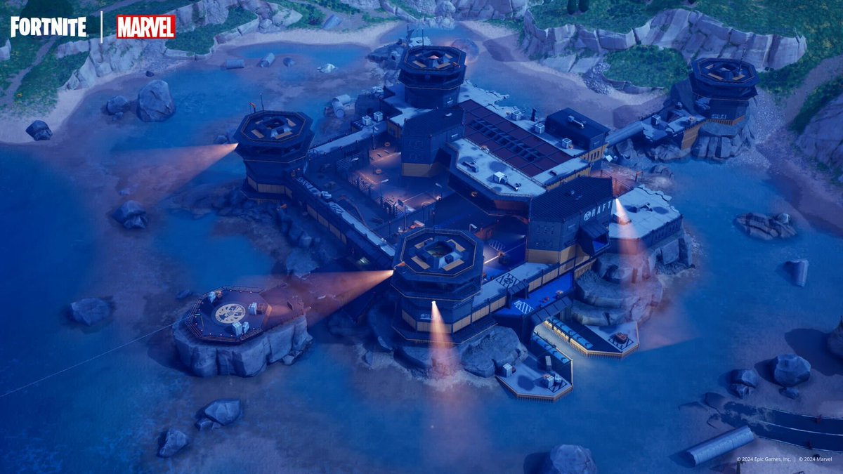 SKYBRFN's tweet photo. Novo local revelado para o Capítulo 5: Temporada 4 — Destino Apocalíptico:  

- A BALSA, segurança máxima, fuga mínima. | #Fortnite https://t.co/ozj3xBEZNE