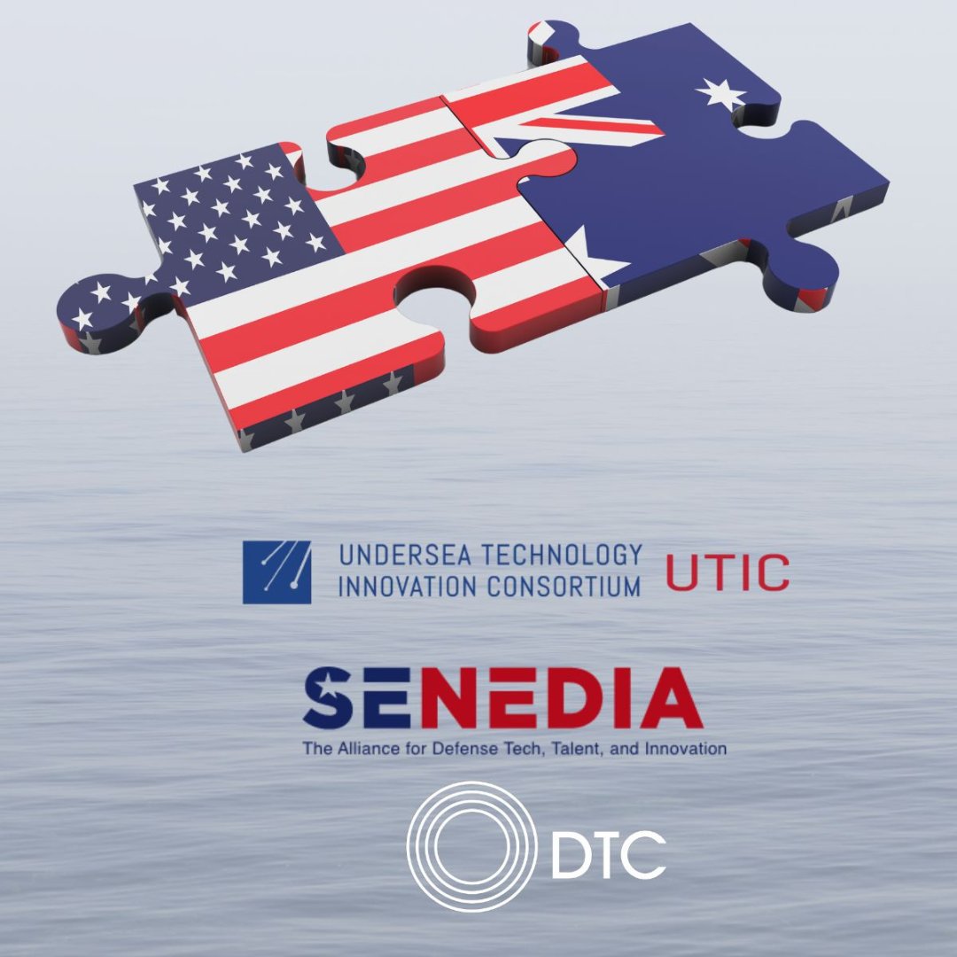 UTIC &amp; @SENEDIA_ are proud to partner with the Defence Teaming Centre to build the defense industries workforce &amp; capabilities in AUKUS nations. Read about the partnership in <a href="/austdefence/">Aus Defence Magazine</a>: bit.ly/3Syin07