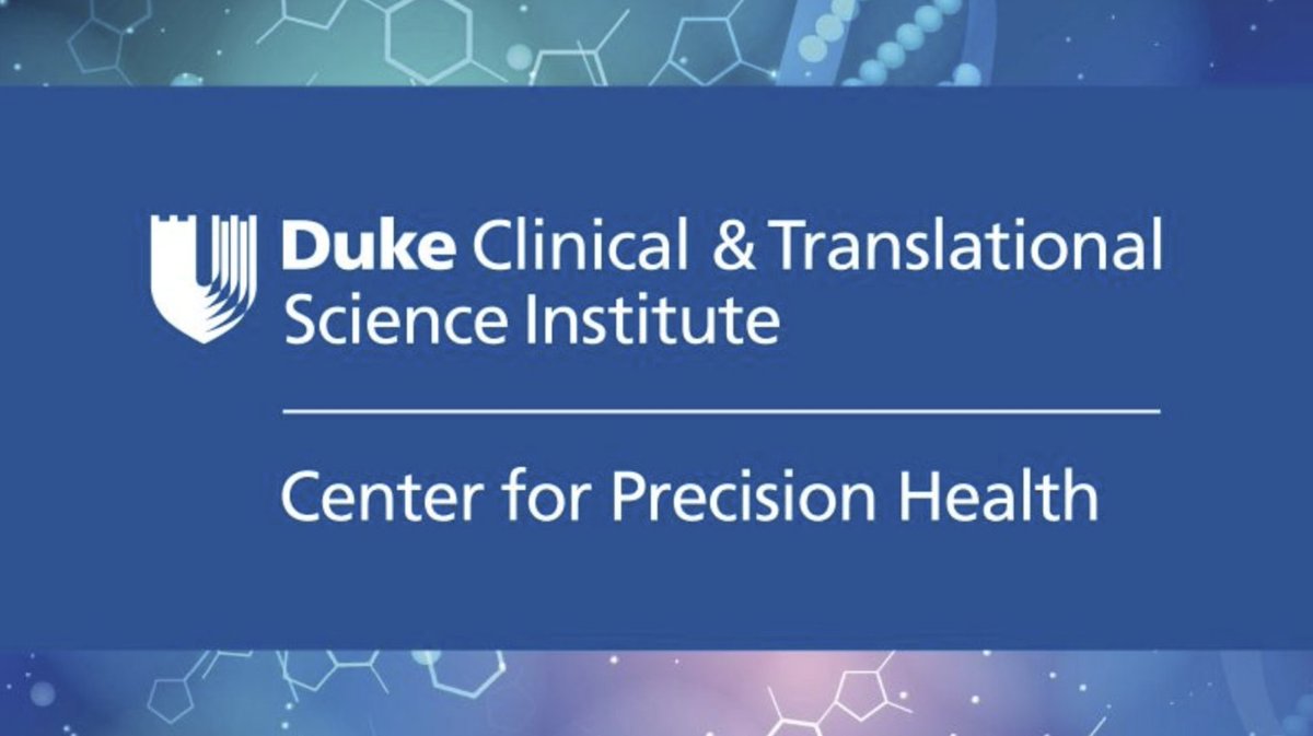 Duke Clinical and Translational Science Institute (@duke_ctsi) on Twitter photo 🚨Funding🚨The Duke Center for Precision Health announces pilot grants to advance genomic science. Open to all <a href="/DukeMedSchool/">Duke University School of Medicine</a> faculty for projects that leverage and enhance the OneDukeGen study infrastructure.
📅Due Sept. 9
📝duke.is/CPHfunding
🧬duke.is/OneDukeGen 🚨Funding🚨The Duke Center for Precision Health announces pilot grants to advance genomic science. Open to all <a href="/DukeMedSchool/">Duke University School of Medicine</a> faculty for projects that leverage and enhance the OneDukeGen study infrastructure.
📅Due Sept. 9
📝duke.is/CPHfunding
🧬duke.is/OneDukeGen