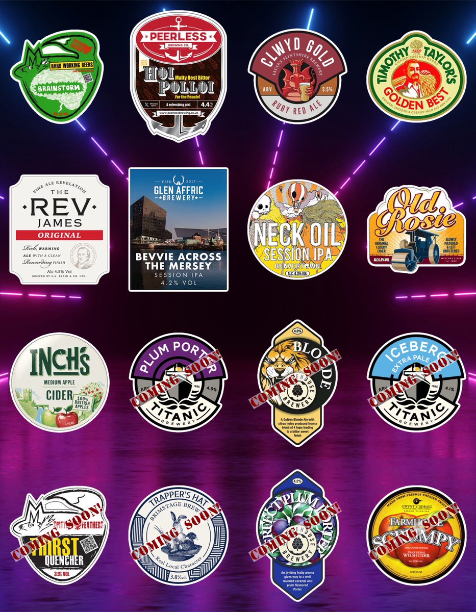 Irby Mill Pub (@irbymill) on Twitter photo On the bar today!
Beer Board: goo.gl/bw5kJF
@SFbreweryuk @peerlessbrewing #FacersBrewery <a href="/TimothyTaylors/">Timothy Taylor's Brewery</a> <a href="/brainsbrewery/">Brains</a> <a href="/GlenAffricBrew/">Glen Affric Brewery</a> <a href="/BeavertownBeer/">Beavertown Brewery</a>
#RealAleFinder
<a href="/LivBeerCo/">Liverpool Beer Collective</a> <a href="/WirralCAMRA/">Wirral CAMRA</a> On the bar today!
Beer Board: goo.gl/bw5kJF
@SFbreweryuk @peerlessbrewing #FacersBrewery <a href="/TimothyTaylors/">Timothy Taylor's Brewery</a> <a href="/brainsbrewery/">Brains</a> <a href="/GlenAffricBrew/">Glen Affric Brewery</a> <a href="/BeavertownBeer/">Beavertown Brewery</a>
#RealAleFinder
<a href="/LivBeerCo/">Liverpool Beer Collective</a> <a href="/WirralCAMRA/">Wirral CAMRA</a>