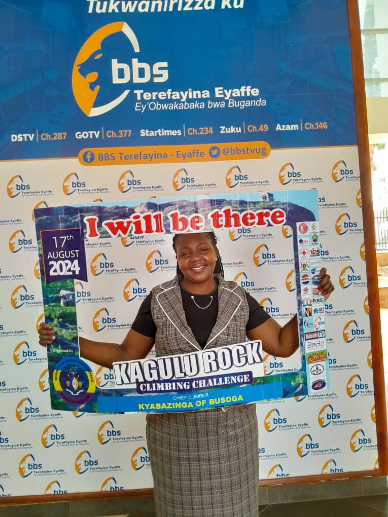 PipiAsiya's tweet image. BBS Telefina workers just confirmed they they will be in Busoga to climb the Rock on 17th August #BusogaTourism #Kadaga. #KaguluRock