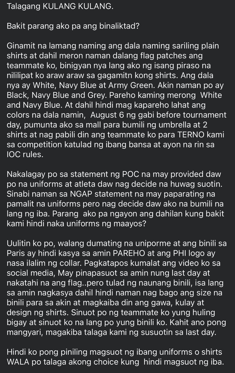 LiveScoresPH's tweet photo. Dottie Ardina had some thoughts. https://t.co/RFtySCrGjf