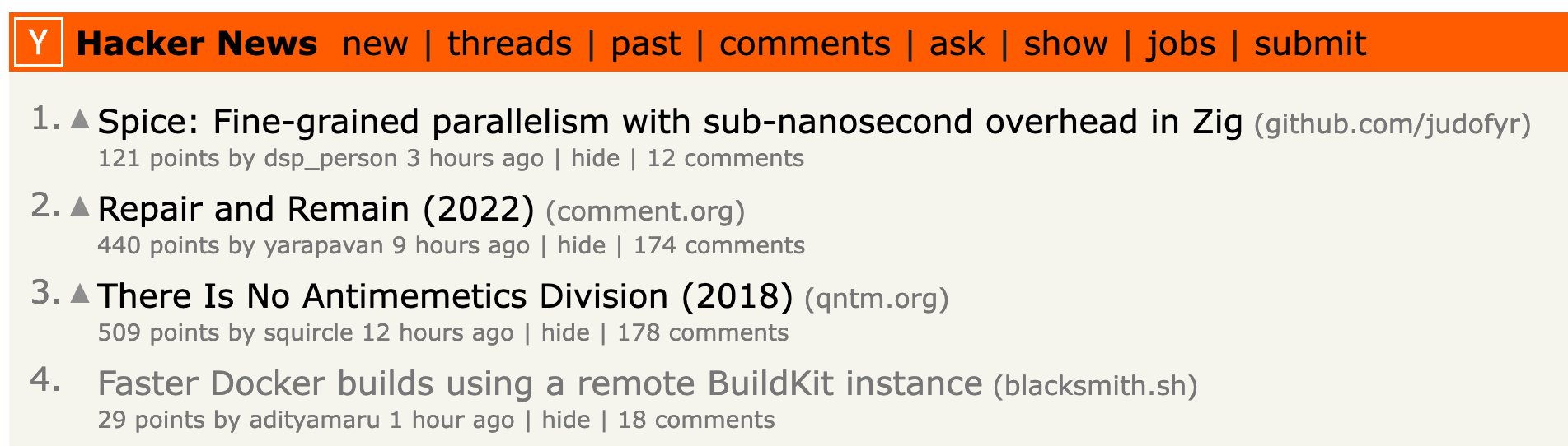 Aditya Jayaprakash on X: &ldquo;We were trending #4 on Hacker News last 