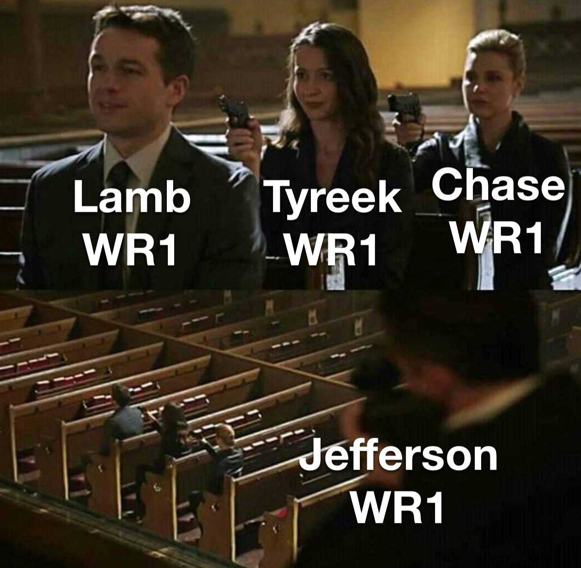GrahamBarfield's tweet photo. Justin Jefferson averaged 3.03 yards per route run (157 routes) with Nick Mullens

And 2.99 YPPR (191 routes) with Kirk Cousins last season

Only Tyreek Hill (4.05 YPPR), Tyreek Hill (3.37), and Brandon Aiyuk (3.27) were more efficient https://t.co/d7xHKB2zxo