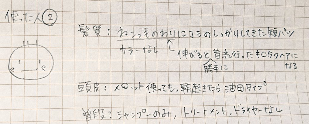 MARY_MyWay's tweet photo. せっかく頂いたので使ってみて、まとめてみました

どんな商品にも髪質体質等で合う合わないがあられると思いますが、どんなかな？と思われる方の参考になればと思います( *´꒳`* )

悪筆で拙い文面で失礼いたします

ユニリーバ・ジャパン株式会社様、立派な試供品ありがとうございました✨ https://t.co/bWegjT3xOu