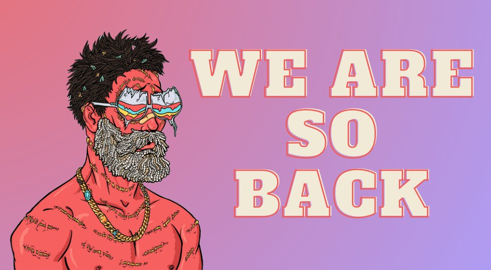 <a href="/WatcherGuru/">Watcher.Guru</a> WE'RE SO BACK LIKE WE WERE NEVER GONE