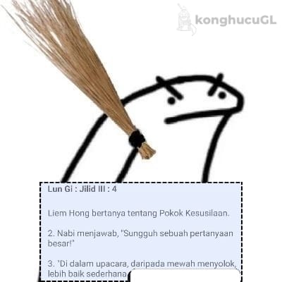 Ini yang kalo kebaktian cuma absen doang.

~OehMin