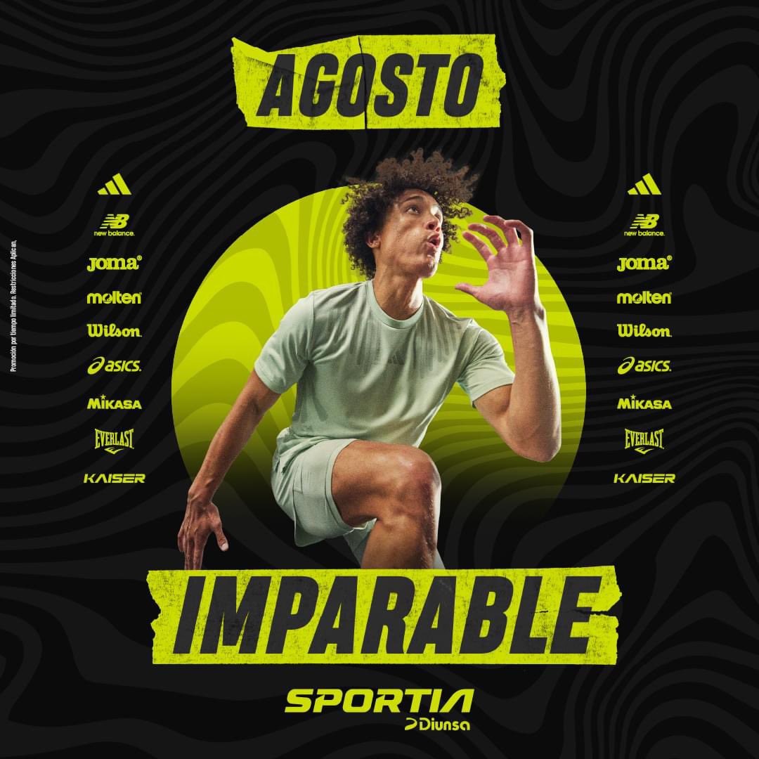 Este mes de agosto sé IMPARABLE⚡ ¡Conviértete en el mejor en cada entrenamiento y demuestra tu potencial con SPORTIA!😎