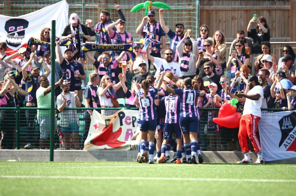 THERE AIN'T NO SUNDAY LIKE A SPICY SUNDAY.

So join us this Sunday at 2pm at Champion Hill as we get the party started against <a href="/NorwichCityWFC/">Norwich City Women FC</a>.

Only 5️⃣ days until our first ever game in the National League... #dhfc