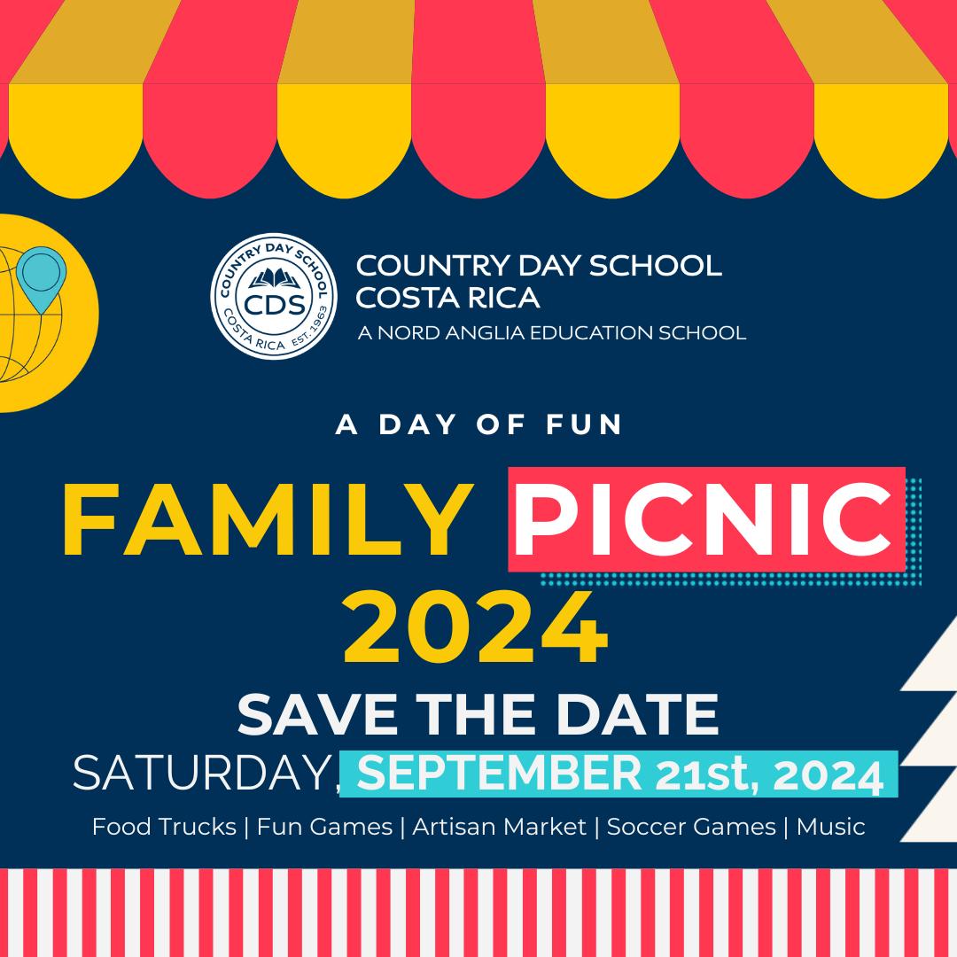 CountryDayCR's tweet image. 🎉 Get Ready for the CDS Family Picnic 2024! 🎉
We’re excited to announce that our annual family picnic is just around the corner! Stay tuned—more details are coming soon.
#CDSFamilyPicnic2024 #CountryDayCR #NordAngliaEducation #SaveTheDate