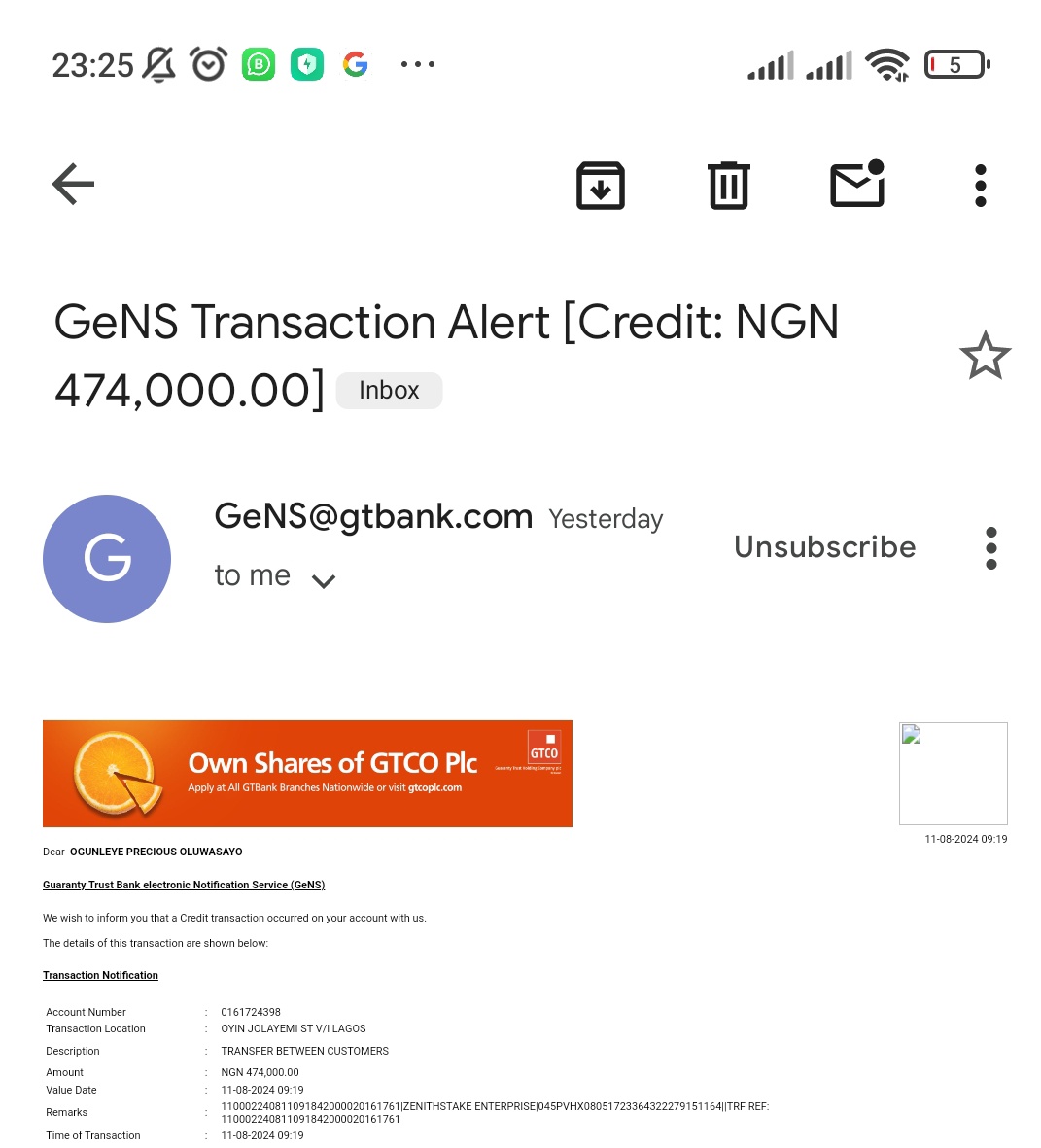 Coach_Precious's tweet photo. 💥After getting paid over 6 Million last week, I forgot that @zenithstake paid me another #474,000 this week because of the back to back Mentorship session with my Students, lol 

🏃‍♀️Let me go and pay my tithes

🥰🤭Thats over 6.5 MILLION NAIRA paid to me in 2WEEKS

RESULTS🔥 https://t.co/6PWcyiDqdR