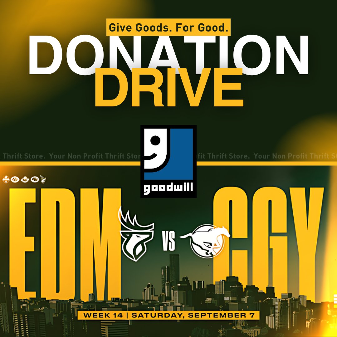 GoodwillAB's tweet photo. Goodwill is going to COMMONWEALTH! We will be at the next home game collecting donations! Come cheer on the home team and drop off some of the stuff you've been meaning to while you head inside ;) @goelks! #goelks!

Saturday, September 7th! https://t.co/c7aZZ38Y6z