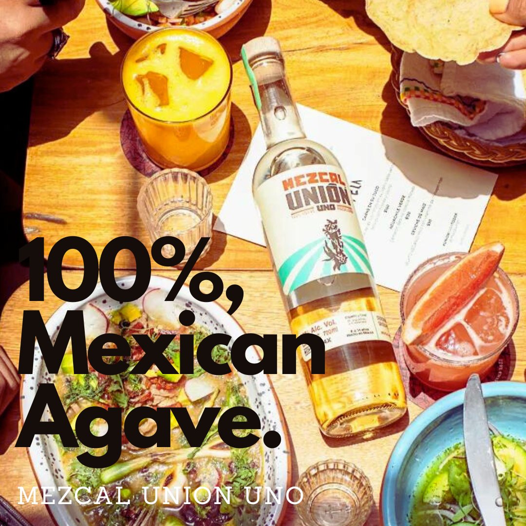 RGWhisky's tweet image. Partial to tequila? This mezcal is 100% artisanal and proudly made in Oaxaca, Mexico - Mezcal Union Uno. Great served with orange slices. #MezcalUnionUno #Tequila #RobertGraham1874spirits