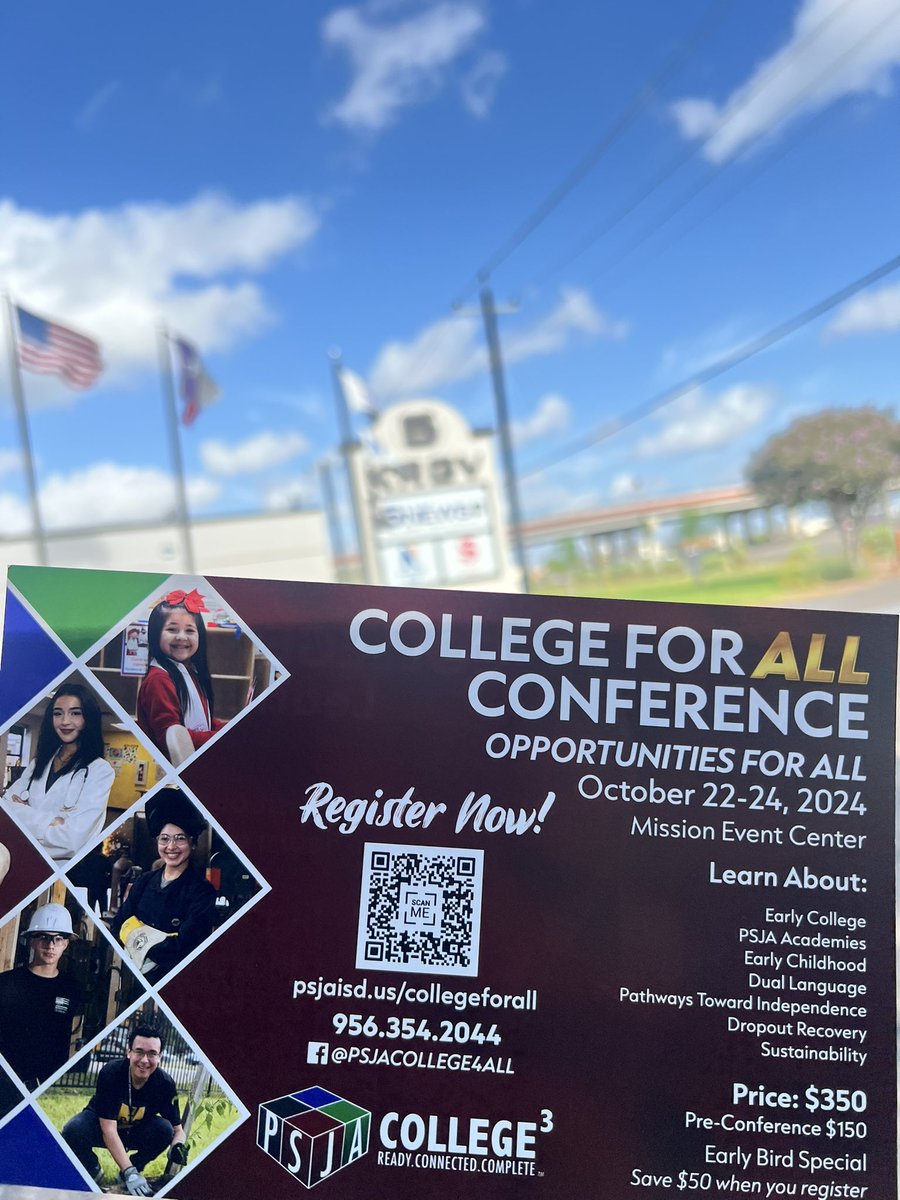 Tune in this Saturday to <a href="/krgv/">KRGV CHANNEL 5 NEWS</a> Take 5 for all the details on the must-attend  <a href="/PSJAISD/">PSJA ISD</a> College For All Conference! 🎓 Don't miss out - register now to secure your spot. 👇 @DrLindaUribe 

psjaisd.my.canva.site/collegeforallc…