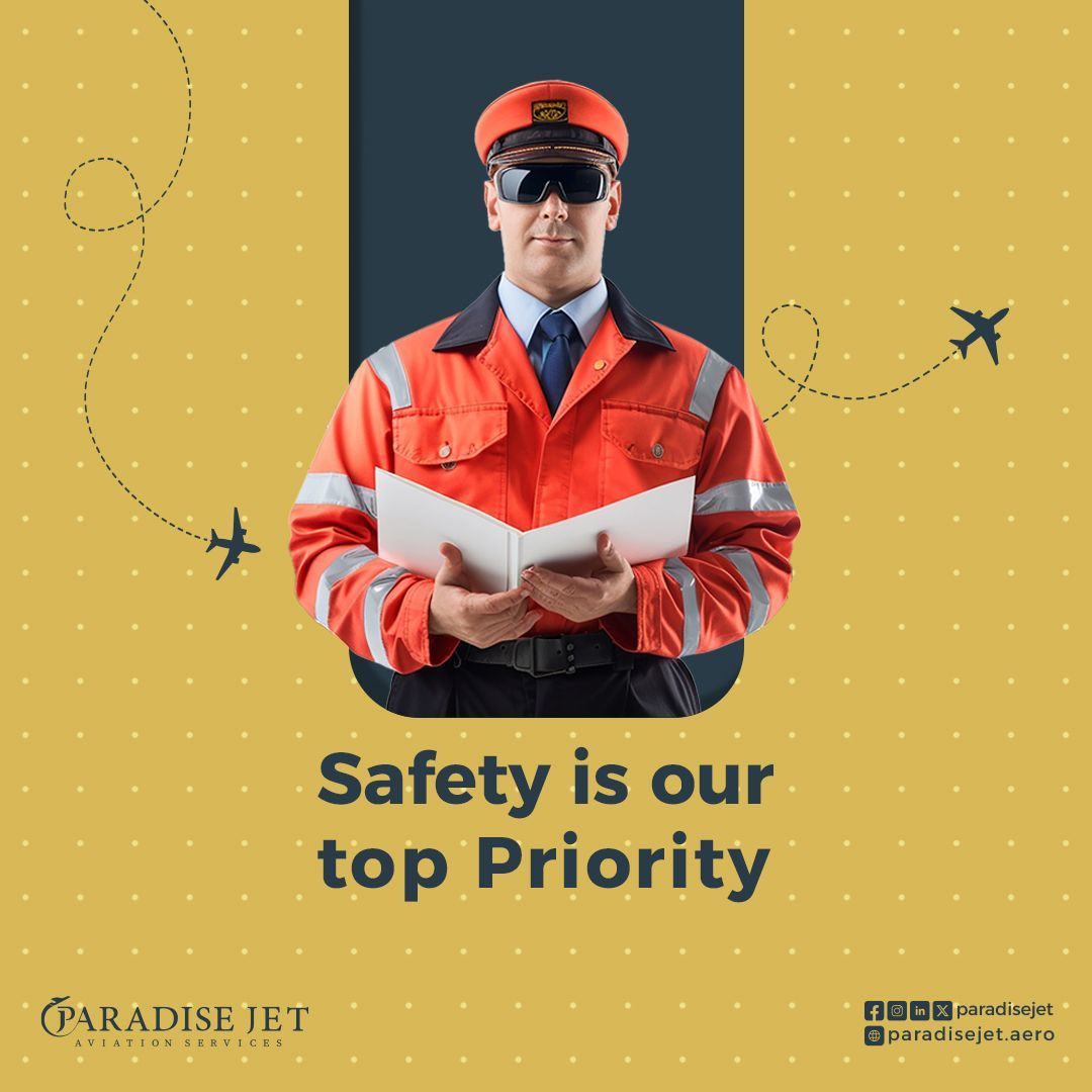 ParadiseJet's tweet photo. Unwavering #commitment to your #safety. We #prioritize every #aspect to ensure a #secure and #comfortable #journey.
#flightsupportservices #charter #flight #overflight https://t.co/83N5Fu7d57