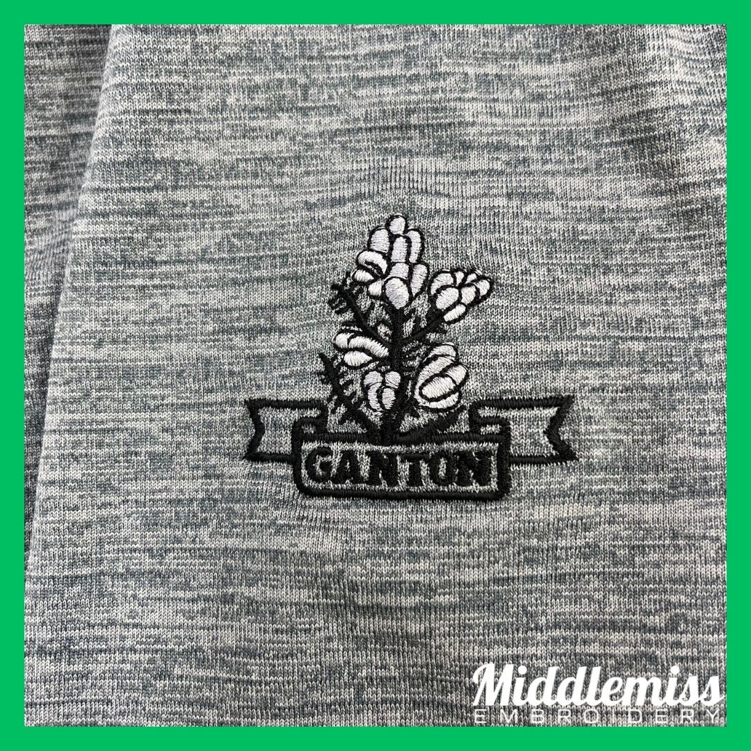 MiddlemissEmb's tweet photo. We have embroidered a range of J.Lindeberg clothing for Ganton Golf Club, embellishing the golfwear with a stylish version of the club logo. 

#middlemissembroidery #embroidery #jlindeberg #golf #gantongc https://t.co/5HsAXklWy3