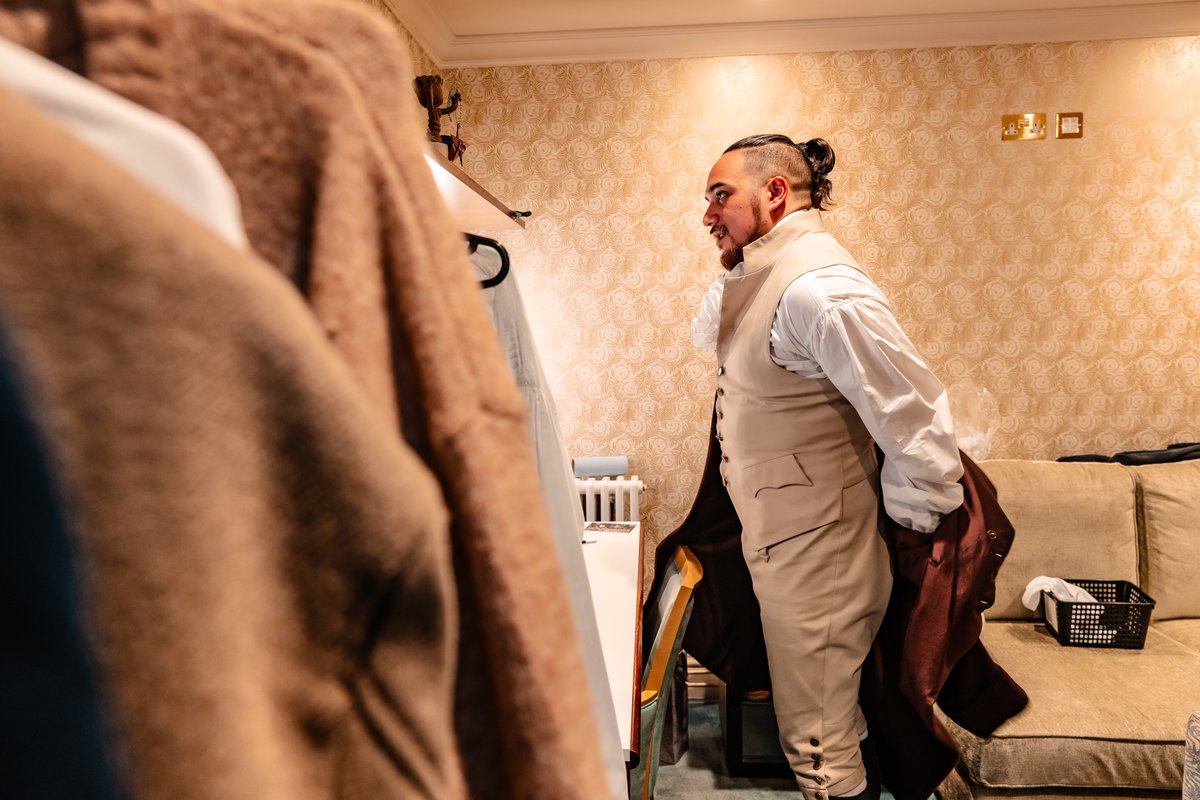 HamiltonWestEnd's tweet photo. TONIGHT #JordanFrazier and #ManaiaGlasseyOhlson perform the roles of Angelica and Aaron Burr in #HamiltonLDN for One Last Time. 💛

📸: @dannykaan https://t.co/DC9CIBNtX4