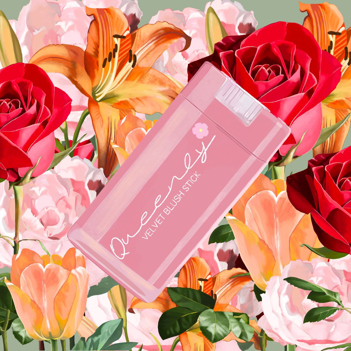 eleanor_orchard's tweet photo. My illustration was used on the Queenly page! 💕🌸🌷🌹🌺🍁💕 Thank you @QueenBee_Puttha 💕 I’m so happy you liked it. #queenlyofficial02 #queenly #beyourluve #procreate #illustration https://t.co/gOToMPzli1
