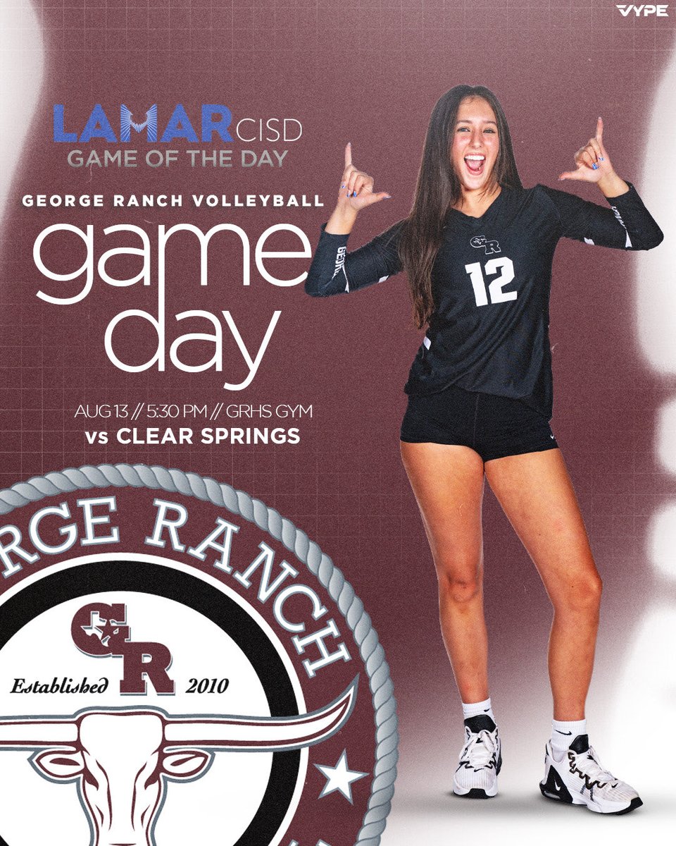lcisdathletics's tweet photo. It’s game day!!!! Let’s go Horns! https://t.co/4XPMWtC0Yp