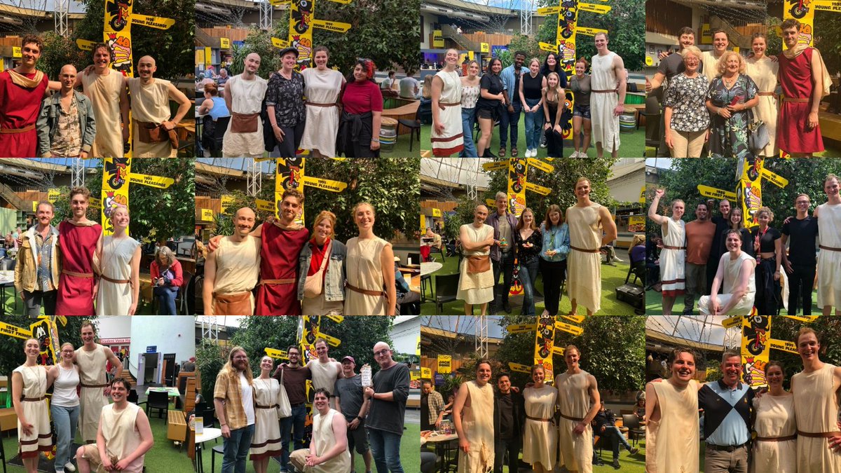 🎊 HALFWAY 🎊

Only 12 chances left to catch Burning Down the Horse in 2024 😱 We’ve had some FANTASTIC audiences on board the horse this year - take a look!

Tickets are selling fast so book now: tickets.edfringe.com/whats-on/burni…🐴⚔️

#edfringe #theatre #immersive #comedy #edinburgh