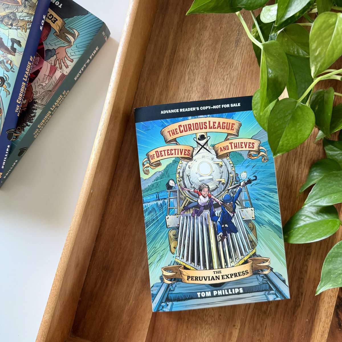 Happy book birthday to THE CURIOUS LEAGUE OF DETECTIVES AND THIEVES: THE PERUVIAN EXPRESS! The third book in this madcap #mglit mystery series is out today!

<a href="/TPhillipsWriter/">Tom Phillips</a>

ow.ly/bRHR50SWj3h

#bookbirthday