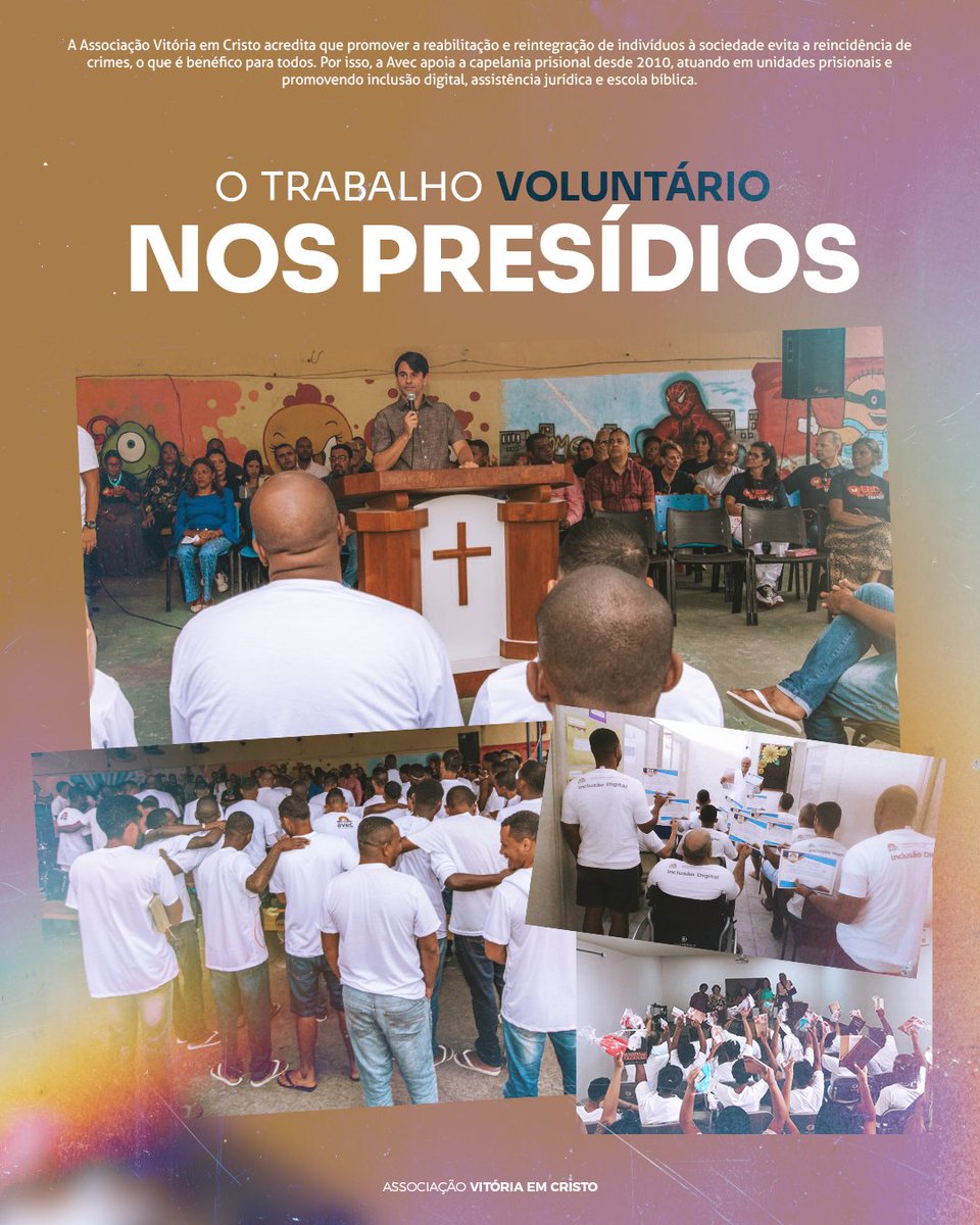 AVEC - Associação Vitória em Cristo tweet media