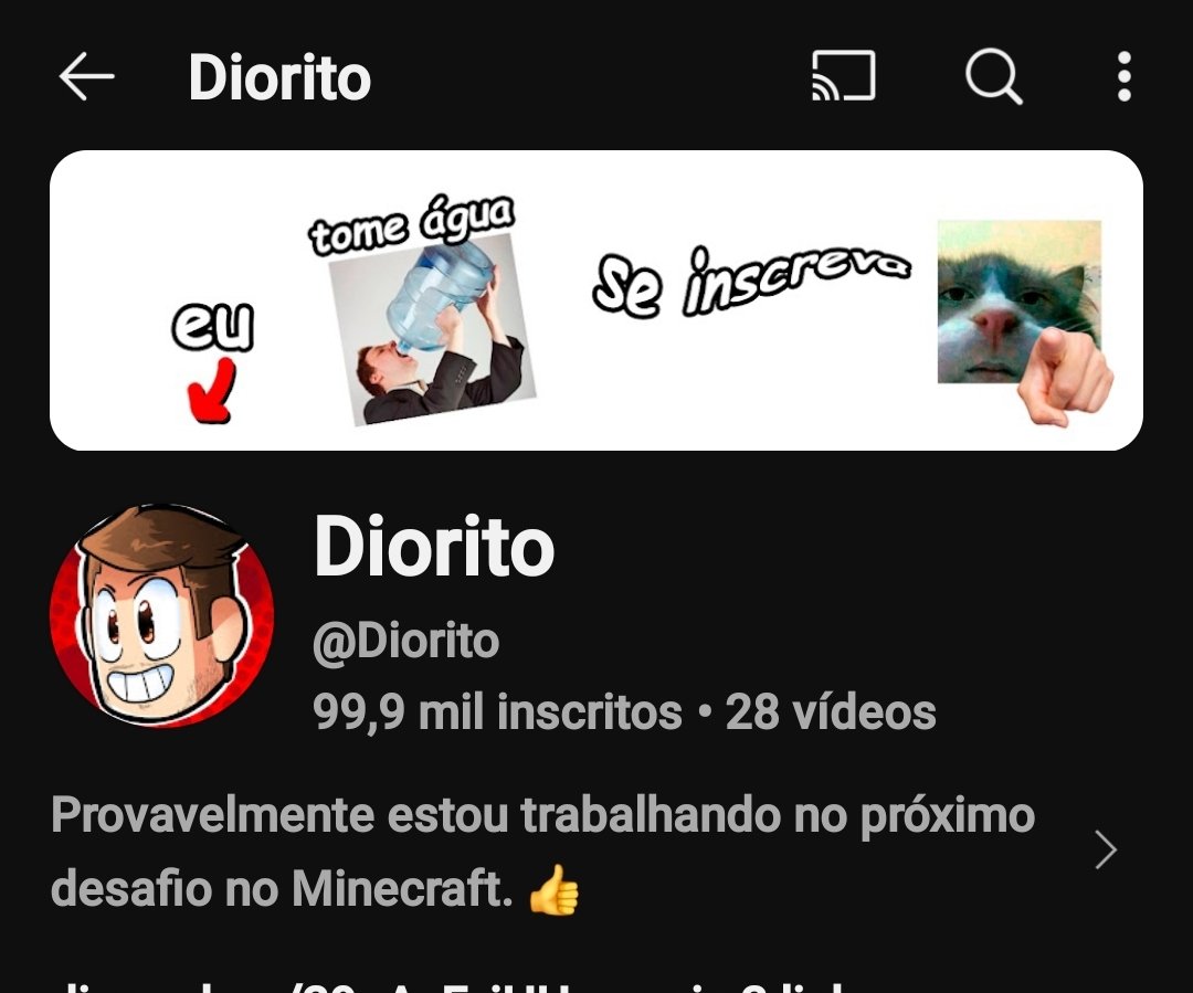 ImNan4h's tweet photo. DIORITO ESTÁ QUASE BATENDO 100K 🗣🗣🗣 https://t.co/18aogvK56Z