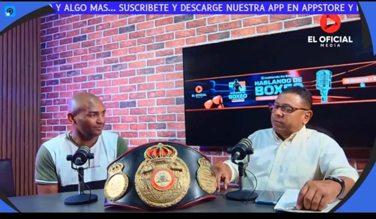 Conversando con Roberto “ La Araña” Vásquez <a href="/LuisCastaedas2/">Luis Castañedas</a> 

youtube.com/watch?v=iJ7MtV…

#Boxeo #boxing #Panama #Deportes #PanamaenDirecto
