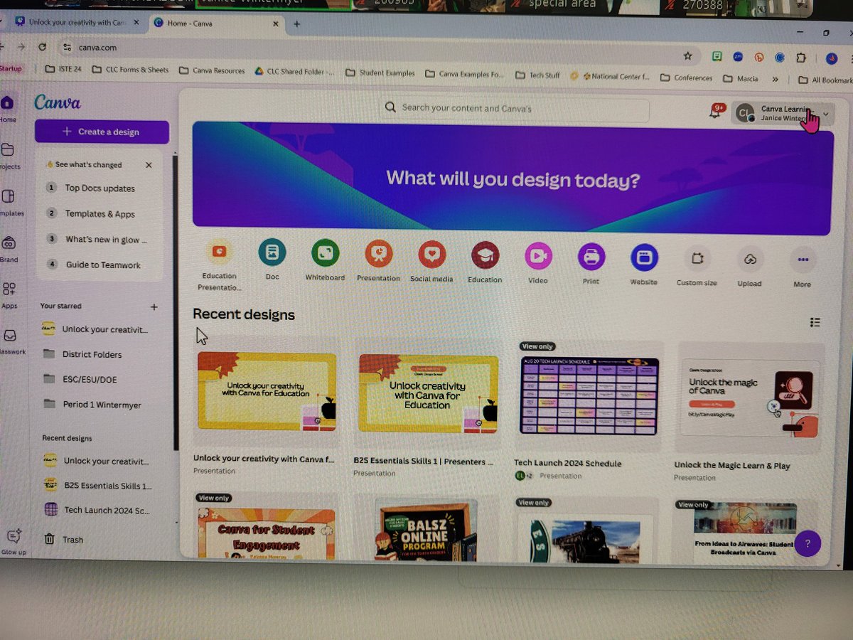 KLEfamily's tweet image. The #CanvaLOVE is real! Thank you Janice &amp;amp; Sarah for a PHENOMENAL PD Day for our beloved @KLEfamily! An essential component to add to our STEAM Initiatives. Working to explore &amp;amp; expand learning opportunities for staff &amp;amp; students. So exciting!
#CelebrateKLE