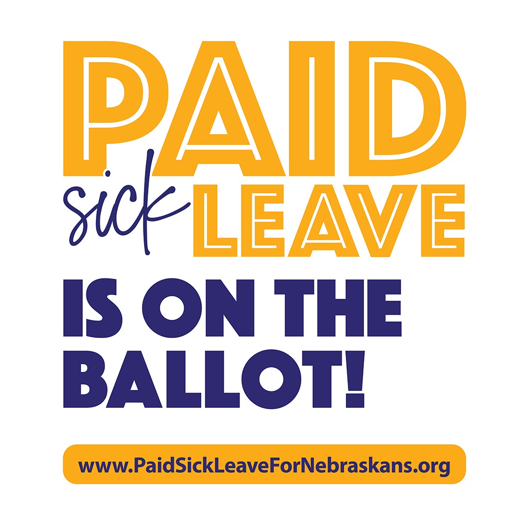 Paid Sick Leave for Nebraskans - Initiative 436 tweet media