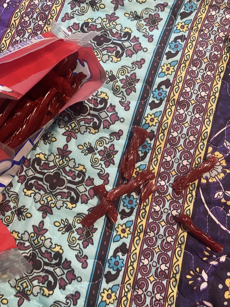 born_simmer's tweet photo. What is this?? Why were my twizzlers massacred? @TWIZZLERS https://t.co/C87yjmpkSo