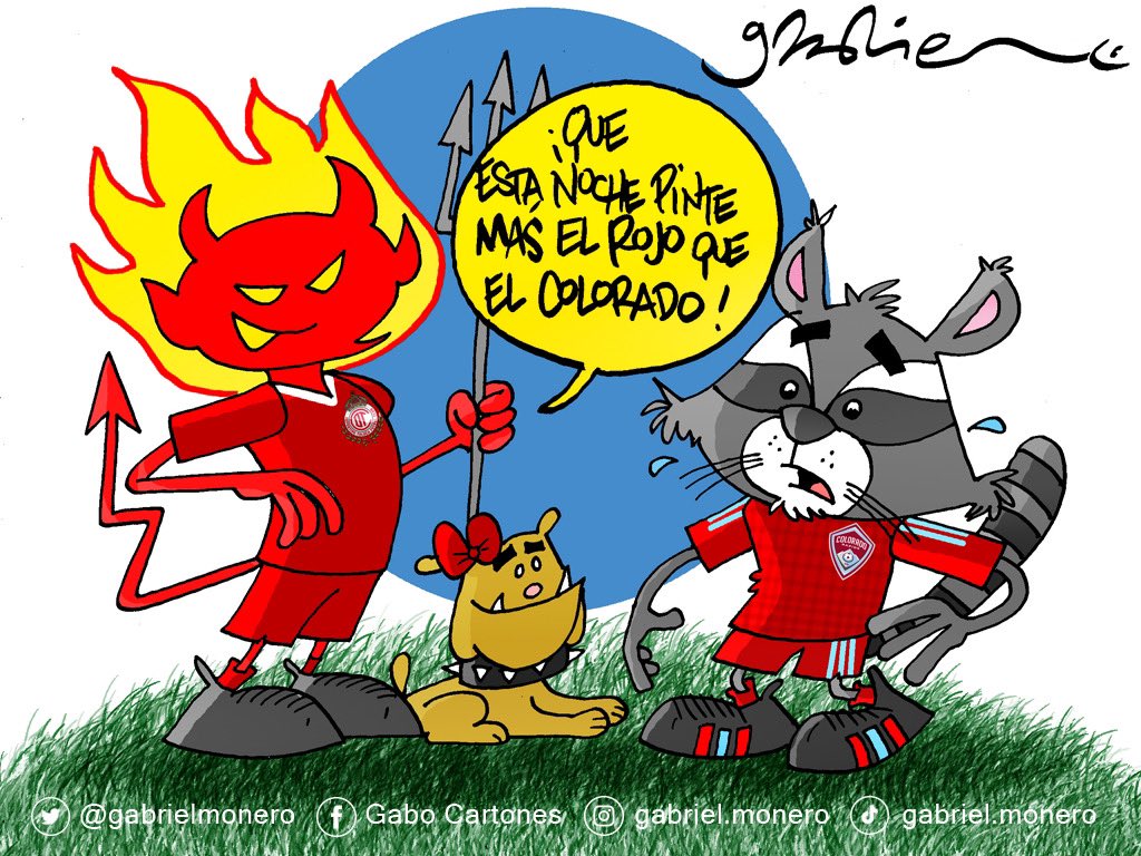 gabrielmonero's tweet photo. Siguen los octavos de final de la @LeaguesCup y toca el turno al Diablo del @TolucaFC enfrentar al @ColoradoRapids y avanzar a la siguiente fase.
#Tuitrazo #HumorDePrimeraIntencion #HumorEntreLigas #LeaguesCup2024 #LigaMX #MLS #TolucaFC #ColoradoRapids #HumorMX https://t.co/pv9EneHo6H