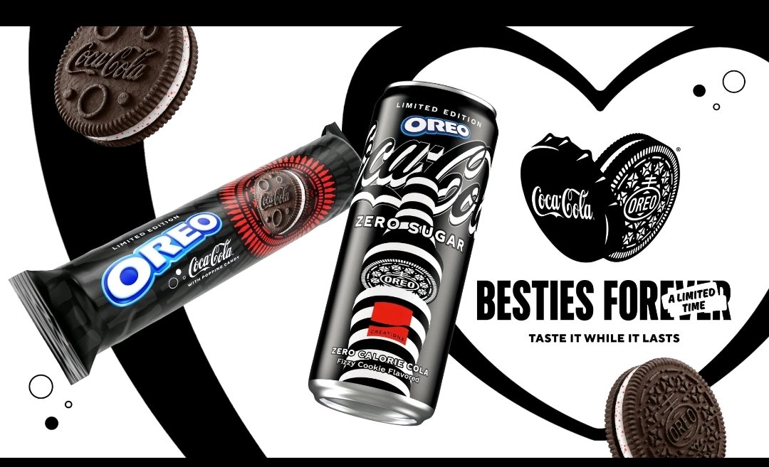 You just wonder why... 
<a href="/CocaCola/">Coca-Cola</a> <a href="/Oreo/">OREO Cookie</a>