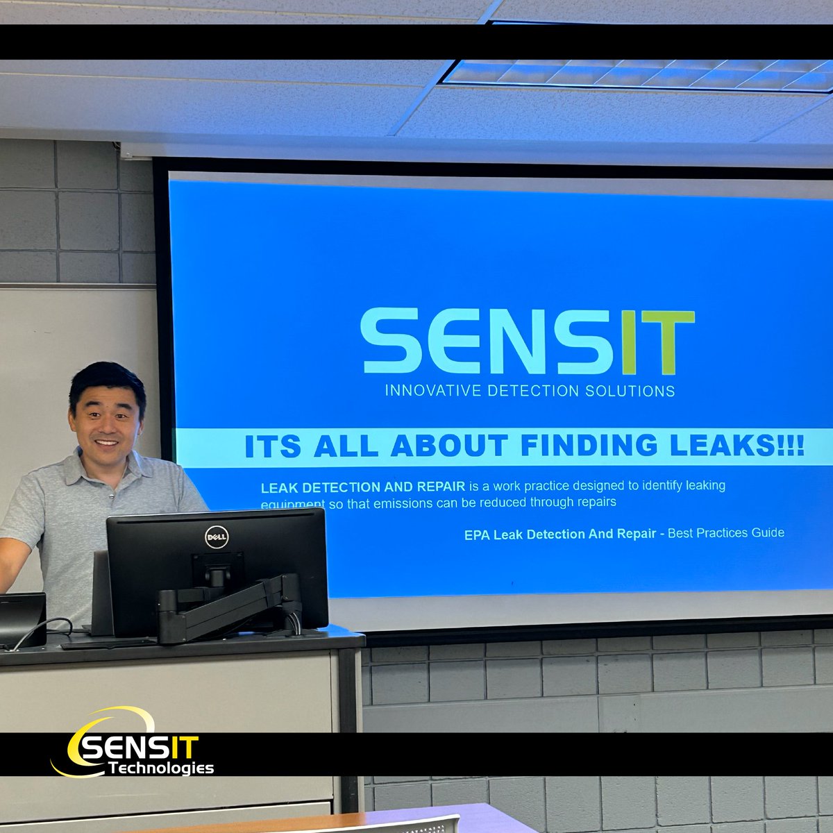SENSIT_USA's tweet photo. We appreciate everyone who came out to AGMSC and listened to Jason's talk! We hope you learned more about our air quality monitoring products, like the Gas-Trac® FMD and saw the different location applications of our devices.
#AGMSC #Environment #AirQuality #SENSITTechnologies https://t.co/L6CFkwqw9c