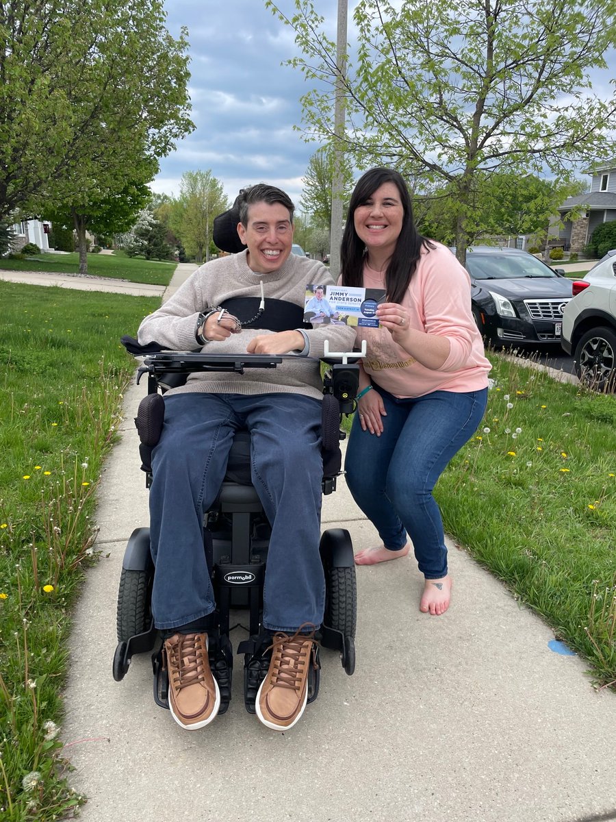 SitWithJimmy's tweet image. This is what democracy looks like - excitement, inclusion, engagement, and community. I'd be honored to earn your vote today if you haven't gotten a chance to get out to the polls yet!