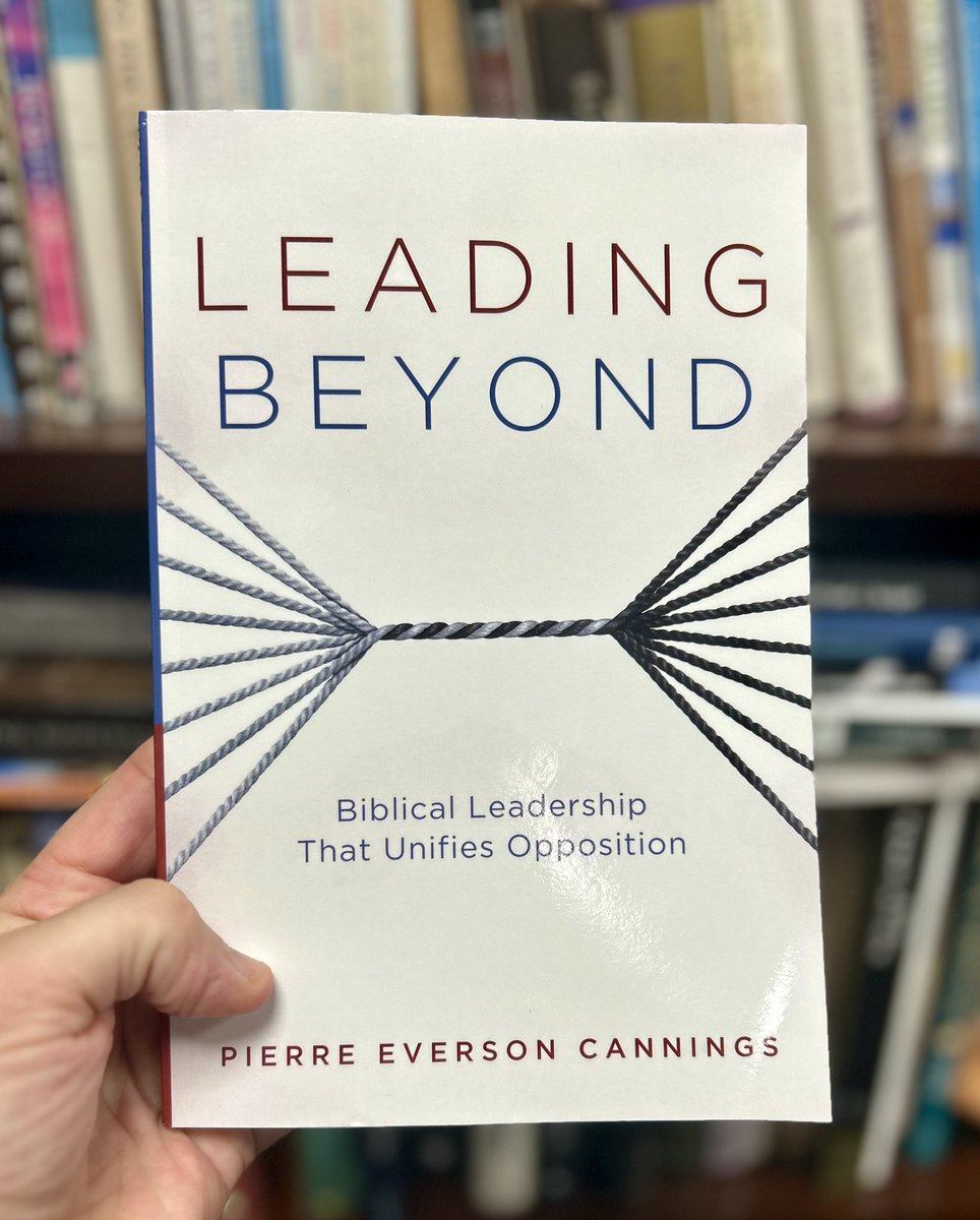 Excited to have my copy of <a href="/PierreECannings/">Pierre E. Cannings</a> (Dean of @dallasseminary Houston) leadership book.