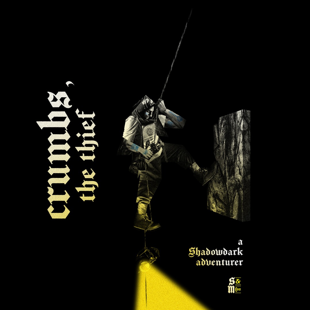 Can you tell why Crumbs, the thief delves into the Shadowdark?
.
.
.
#Shadowdark #ttrpg #character #characterdesign #oc #osr #ose #odnd #dnd #commissions #dungeon #delve #dungeoncrawler