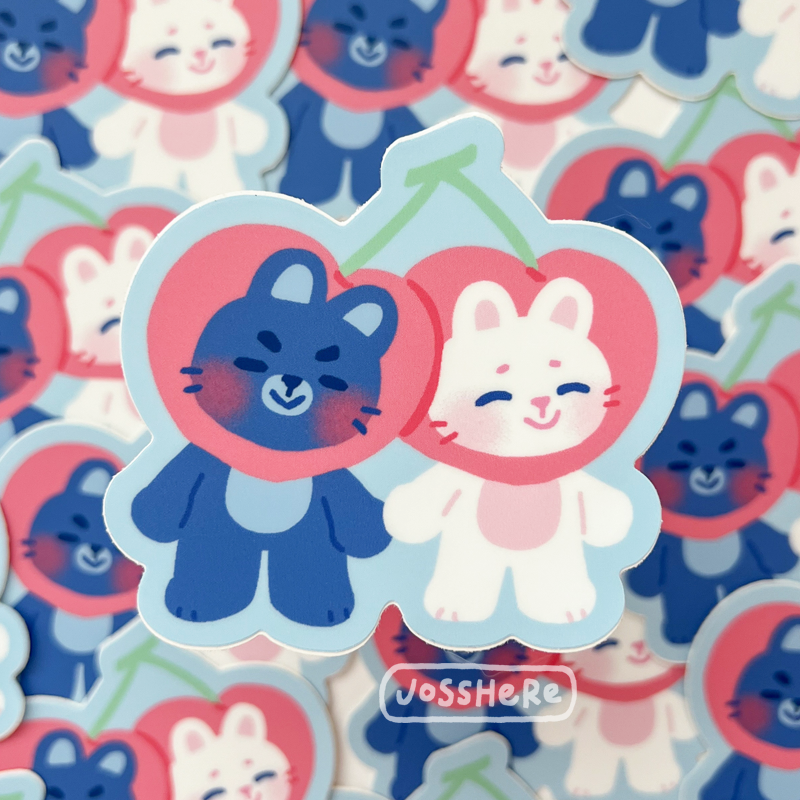shop is now open again with a few new stickers and some reusable tiger bags 🐅 